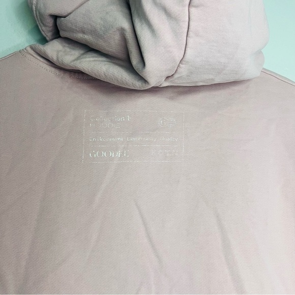 Goodee x KOTN “Dusty Rose” Pink Oversized Fleece Hoodie M - Picture 7 of 8